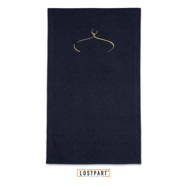 207 - Hilal Desenli Seccade - Lacivert - Gold